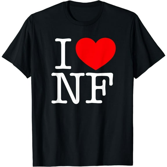 I Love (Heart) NF T-Shirt