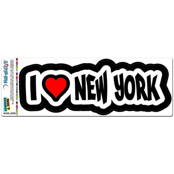 I Love Heart New York MAG-NEATO'S(TM) Car/Refrigerator Magnet