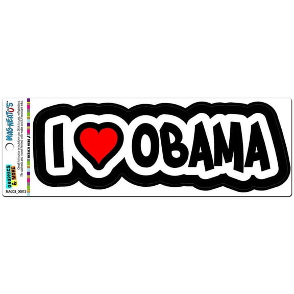 I Love Heart Obama MAG-NEATO'S(TM) Car/Refrigerator Magnet
