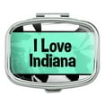 thumbnail image 1 of I Love Heart Places Things - Indiana - Rectangle Pill Box, 1 of 1