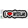 thumbnail image 1 of I Love Heart Switzerland MAG-NEATO'S(TM) Car/Refrigerator Magnet, 1 of 1