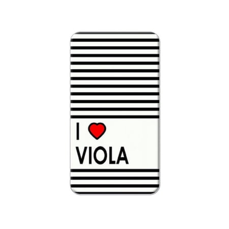I Love Heart Viola Lapel Hat Pin Tie Tack