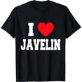 thumbnail image 1 of I Love Javelin T-Shirt, 1 of 4