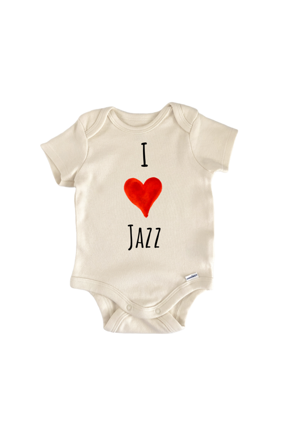 I Love Jazz - Baby Bodysuit