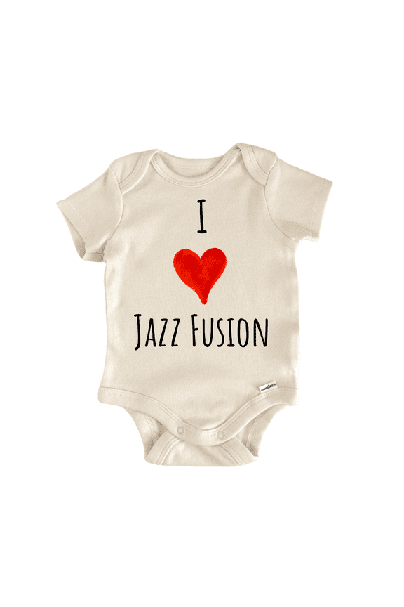 I Love Jazz Fusion - Baby Bodysuit
