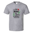thumbnail image 1 of I Love Jesus But I Cuss A Little Tee Christian Faith Funny Novelty T Shirt, 1 of 1