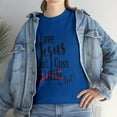 thumbnail image 1 of I Love Jesus But I Cuss a Little Funny Christian T-Shirt, 1 of 2