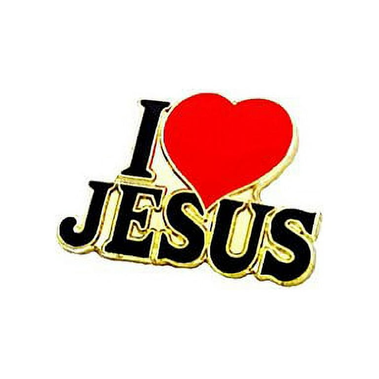 I Love Jesus {Enamel Pin} I Love Jesus {Enamel Pin}