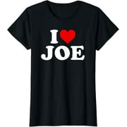 I Love Joe Biden - Heart Gift T-Shirt