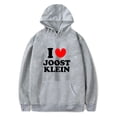 thumbnail image 1 of I Love Joost Klein Merch Hoodie Pockets Drawstring Unisex Hooded Sweatshirt Fashion Clothing, 1 of 2