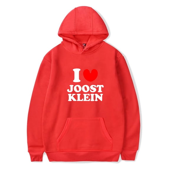 I Love Joost Klein Merch Hoodie Pockets Drawstring Unisex Hooded Sweatshirt Fashion Clothing
