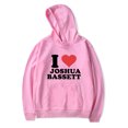thumbnail image 1 of I Love Joshua Bassett Hoodie Unisex Sweatshirt Hip Hop Pullover Men Women Clothes, 1 of 2
