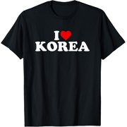 I Love Korea - Heart T-Shirt