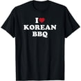thumbnail image 1 of I Love Korean BBQ, I Heart Korean BBQ T-Shirt, 1 of 4