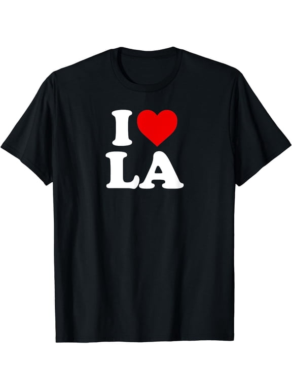I Love LA Heart Los Angeles T-Shirt