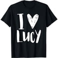 thumbnail image 1 of I Love LUCY Girlfriend Cute Funny Family Birthday Party T-Shirt, 1 of 5