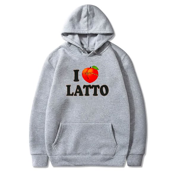 I Love Latto Hoodies Sugar Honey Iced Tea Album Merch Pullovers Women Men Fashion Streetwear