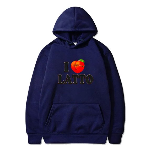 I Love Latto Hoodies Sugar Honey Iced Tea Album Merch Pullovers Women Men Fashion Streetwear