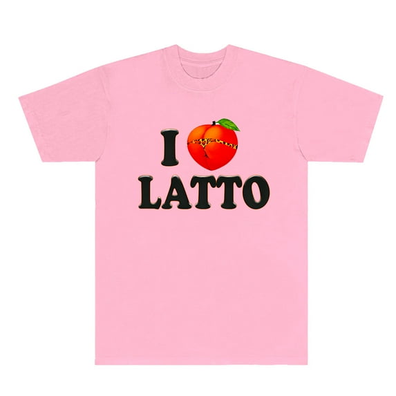 I Love Latto T-Shirts Sugar Honey Iced Tea Album Merch Tee Women Men Fashion Streetwear Short Sleeve
