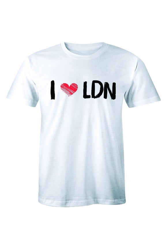 I Love Ldn Shirt - Uk United Kingdom Britain Tee British England T-Shirt Tee All Size S-5XL