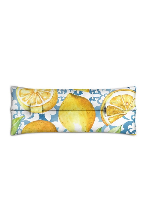 I Love Lemons Seat Belt Cushion Vintage Citrus Illustration, Comfortable Recovery Pillow (Adjustable & Breathable)