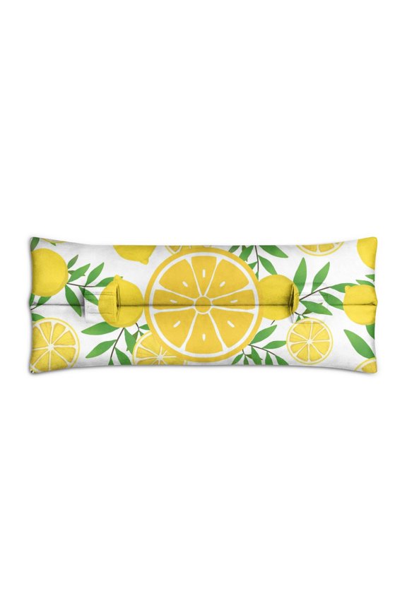 I Love Lemons Seat Belt Cushion Vintage Citrus Illustration, Comfortable Recovery Pillow (Adjustable & Breathable)