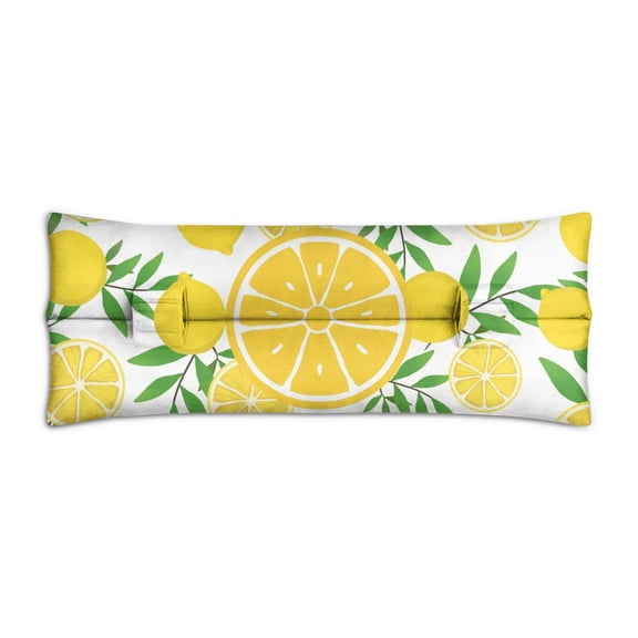 I Love Lemons Seat Belt Cushion Vintage Citrus Illustration, Comfortable Recovery Pillow (Adjustable & Breathable)