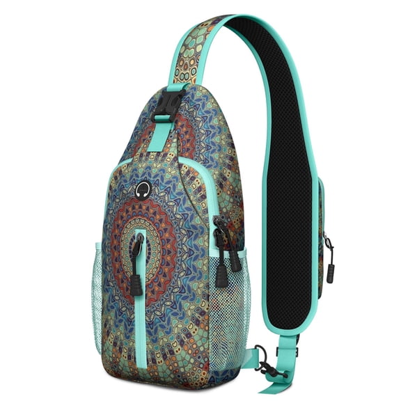 I Love Lemons Sling Backpack with Bright Yellow Retro Design – Lightweight Outdoor Shoulder Bag with Breathable Padding, Reversible Strap, Secure Zippers, Perfect for Lemon Lovers and Everyday Carry