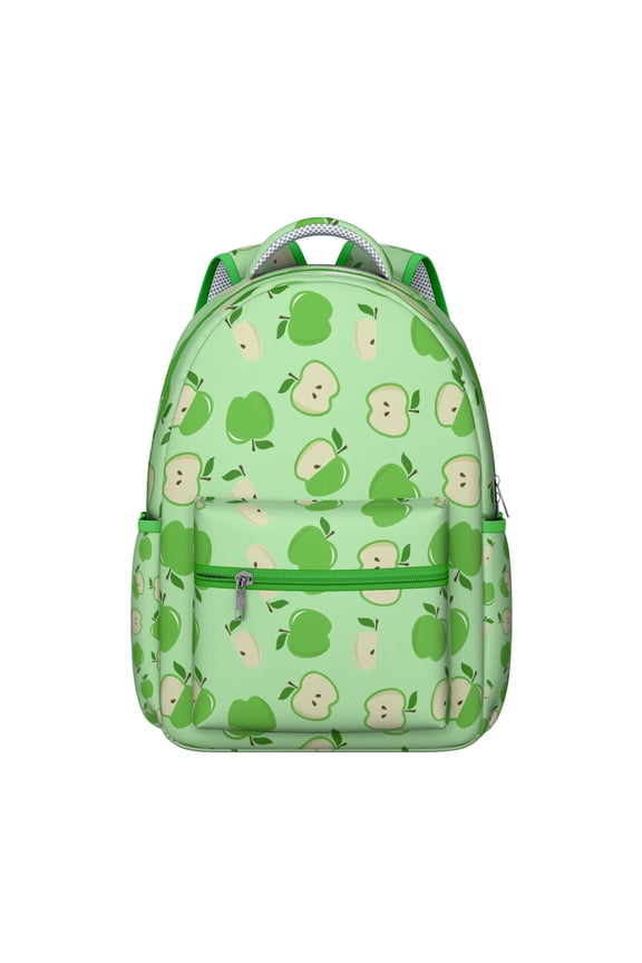 I Love Lemons Students Backpack Cute Yellow Fruit School Bag with Retro Vintage Floral Design, Durable and Comfortable