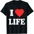 thumbnail image 1 of I Love Life T-Shirt, 1 of 4
