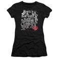 thumbnail image 1 of I Love Lucy 60 Years Of Fun S/S Junior Women's T-Shirt Sheer Black, 1 of 2