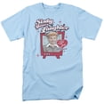 thumbnail image 1 of I Love Lucy 60 Years Of Laughter S/S Adult 18/1 T-Shirt Light Blue, 1 of 2
