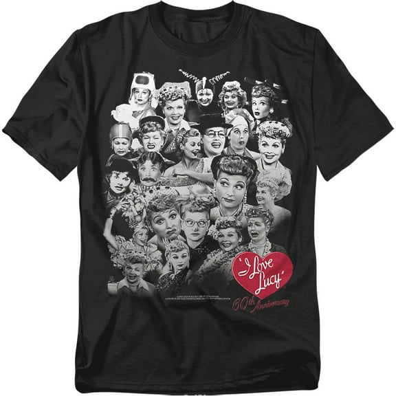 I Love Lucy T-Shirt 60 Years of Fun Unisex Graphic Tee For Men & Women