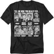 I Love Lucy T-Shirt 8 Days A Week Unisex Graphic Tee For Men & Women