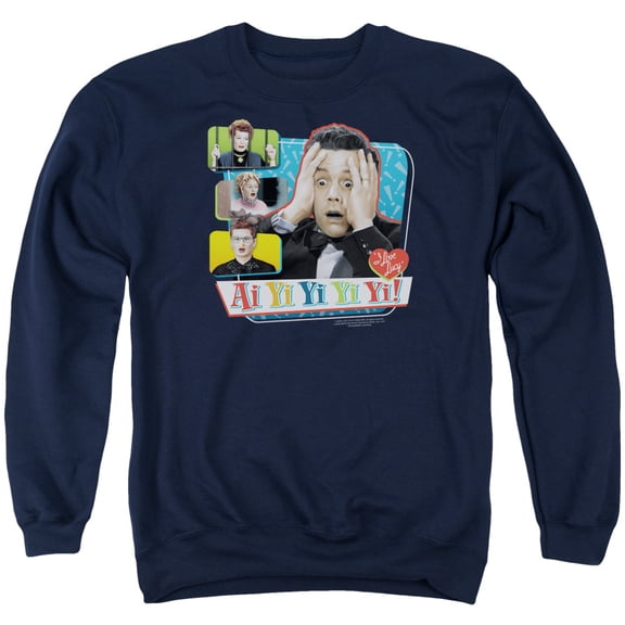 I Love Lucy - Ai Yi Yi Yi Yi - Crewneck Sweatshirt - Small