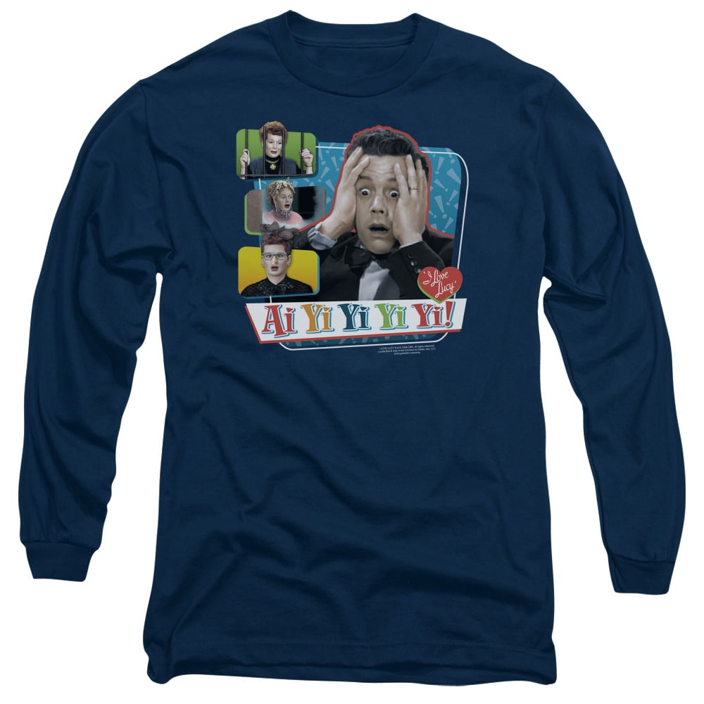 I Love Lucy - Ai Yi Yi Yi Yi - Long Sleeve Shirt - XXX-Large