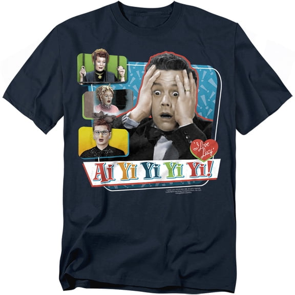 I Love Lucy T-Shirt Ai Yi Yi Yi Yi Unisex Graphic Tee For Men & Women