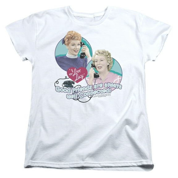 I Love Lucy - Always Connected - Women's Short Sleeve Shirt - Medium