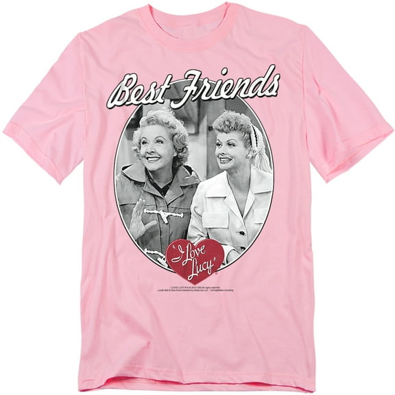 I Love Lucy T-Shirt Best Friends Unisex Graphic Tee For Men & Women