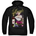 thumbnail image 1 of I Love Lucy Bitter Grapes Adult Pullover Hoodie Sweatshirt Black, 1 of 1