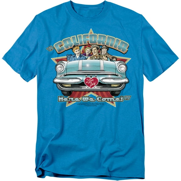 I Love Lucy - California Here We Come - Short Sleeve Shirt - Small