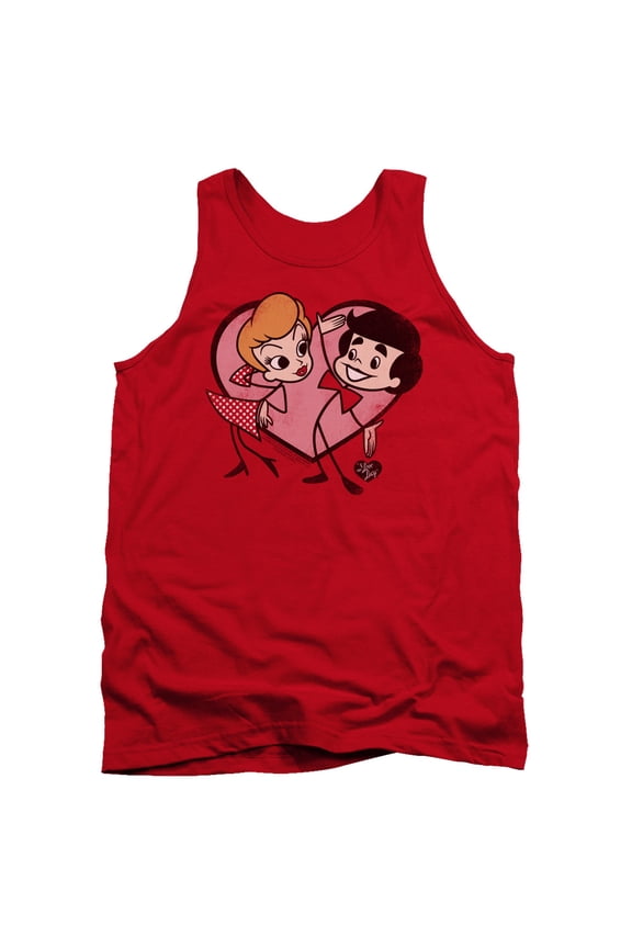I Love Lucy - Cartoon Love - Tank Top - Large