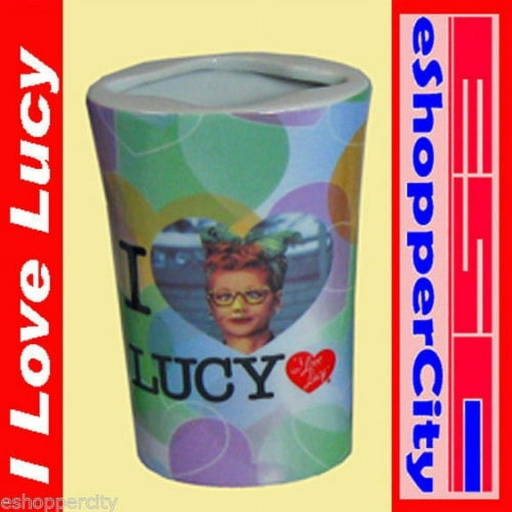 I Love Lucy Ceramic Tooth Brush Holder Bathroom , New Collectible