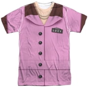 I Love Lucy - Chocolate Factory Costume - Short Sleeve Shirt - X-Large