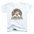 thumbnail image 1 of I Love Lucy Current Mood S/S Toddler T-Shirt White, 1 of 1