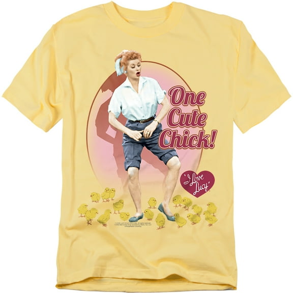 I Love Lucy T-Shirt Cute Chick Unisex Graphic Tee For Men & Women