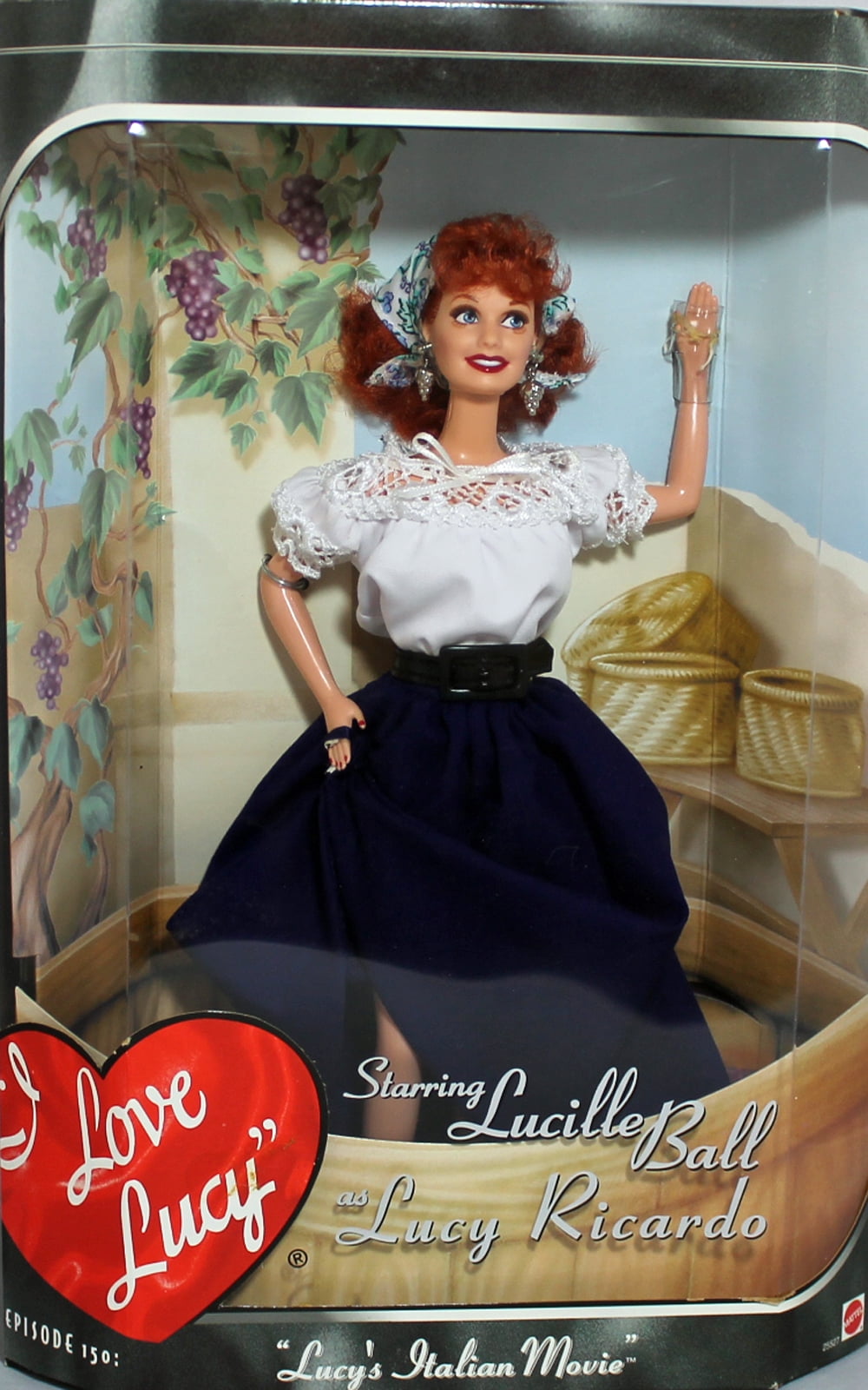 I Love Lucy Episode 150 Lucy's Italian Movie Doll 1999 Mattel