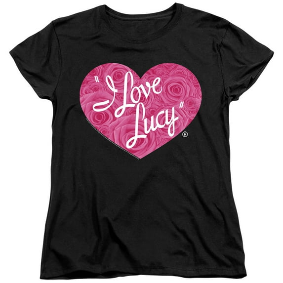 I Love Lucy FLord of the Ringsal Logo S/S Women's T-Shirt Black