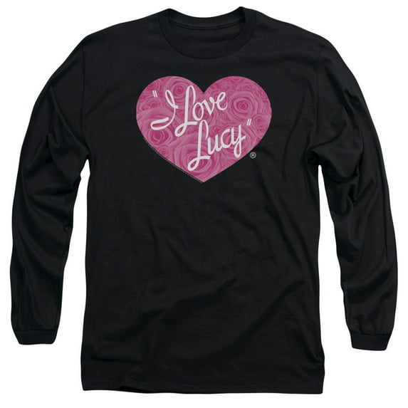 I Love Lucy - Floral Logo - Long Sleeve Shirt - XXX-Large