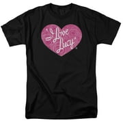 I Love Lucy - Floral Logo - Short Sleeve Shirt - Medium